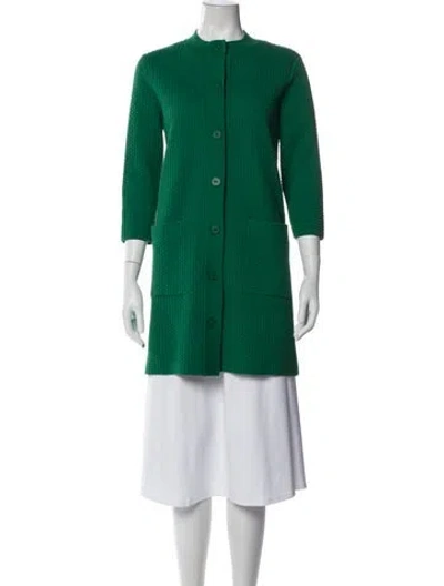 Pre-owned Cos Jacket In Green