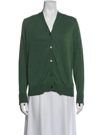 Pre-owned Cos Jacket In Green