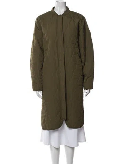 Pre-owned Cos Jacket In Green