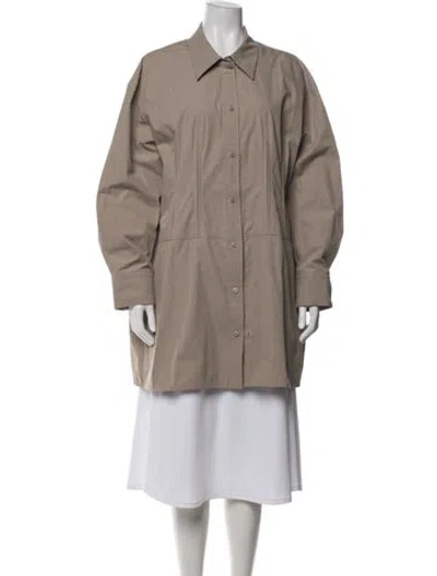 Pre-owned Cos Jacket In Grey