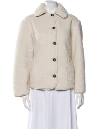 Pre-owned Cos Jacket In Neutral