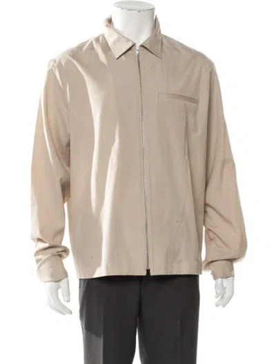 Pre-owned Cos Jacket In Neutral