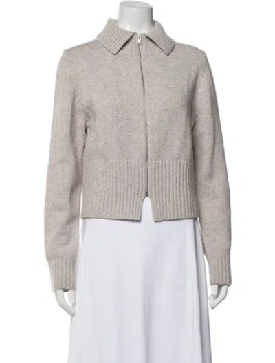 Pre-owned Cos Jacket In Neutral