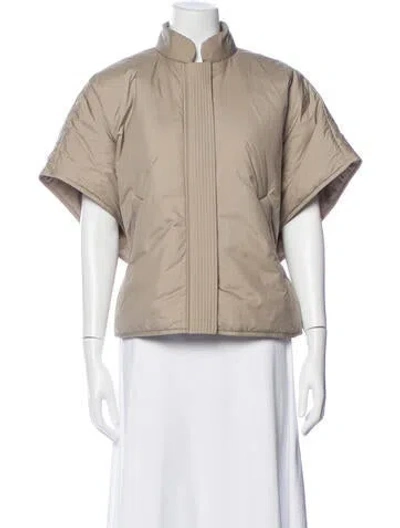 Pre-owned Cos Jacket In Neutral