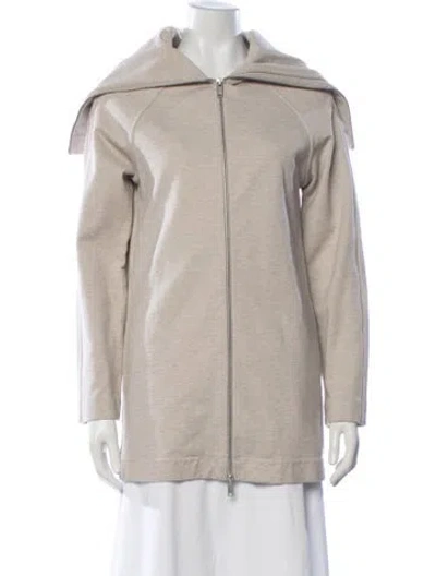 Pre-owned Cos Jacket In Neutral