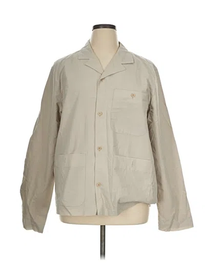 Pre-owned Cos Jacket In Tan