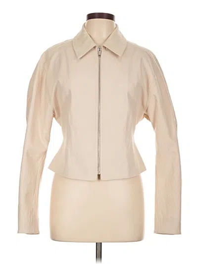 Pre-owned Cos Jacket In White