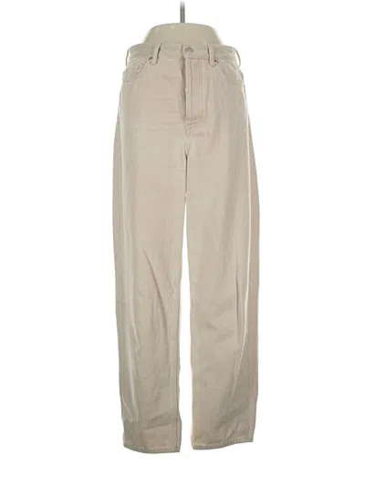 Pre-owned Cos Jeans In Tan