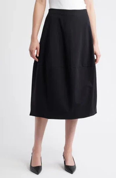 Cos Kalle Midi Skirt In Black