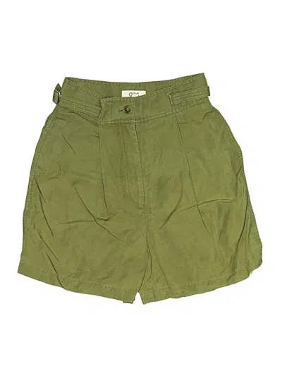Pre-owned Cos Khaki Shorts In Green
