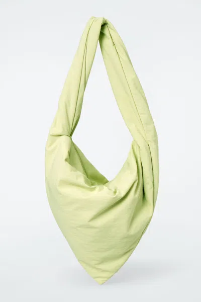 Cos Kite Shoulder Bag - Nylon In Green