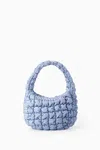 Cos Kleine Gesteppte Tasche In Hellblau