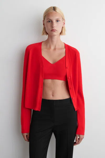 Cos Knitted Cotton Bralette