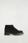Cos Bottines À Lacets En Daim In Black