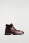 Cos Leather Hiking Boots In Brown