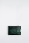Cos Leather Wallet In Green