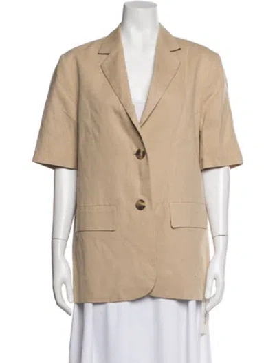 Pre-owned Cos Linen Blazer In Neutrals