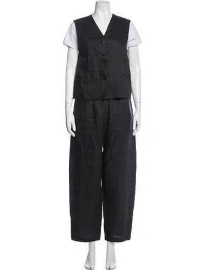 Pre-owned Cos Linen Pant Set In Blue