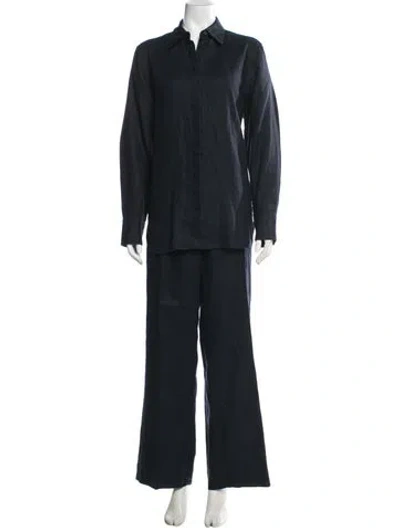 Pre-owned Cos Linen Pantsuit In Black