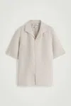 Cos Linen Short-sleeved Shirt