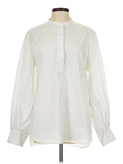 Pre-owned Cos Long Sleeve Blouse In Ivory