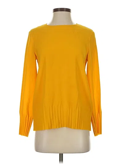 Pre-owned Cos Long Sleeve Blouse In Yellow