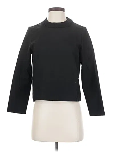 Pre-owned Cos Long Sleeve Top Black Turtleneck Tops