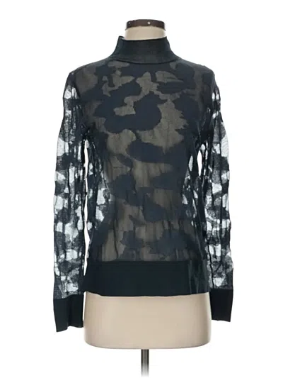 Pre-owned Cos Long Sleeve Top Black Turtleneck Tops