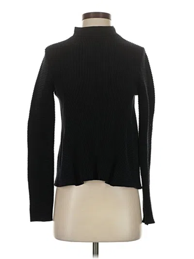 Pre-owned Cos Long Sleeve Top Black Turtleneck Tops