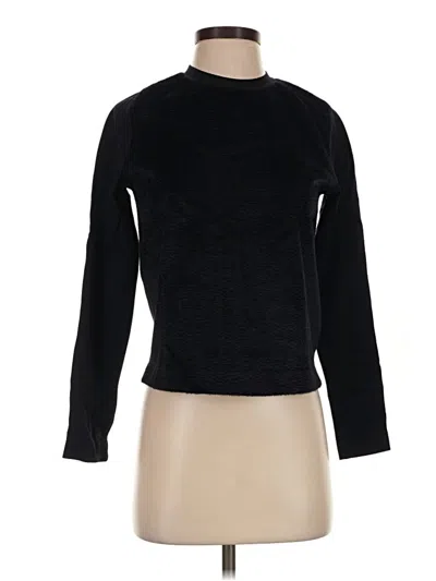Pre-owned Cos Long Sleeve Top Black Turtleneck Tops
