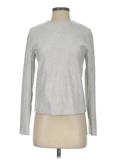 Pre-owned Cos Long Sleeve Top Gray Turtleneck Tops