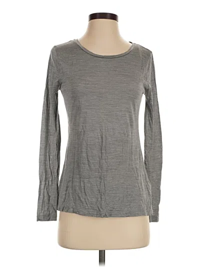 Pre-owned Cos Long Sleeve T-shirt In Gray