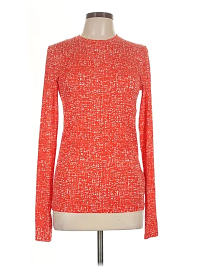 Pre-owned Cos Long Sleeve Turtleneck In Red