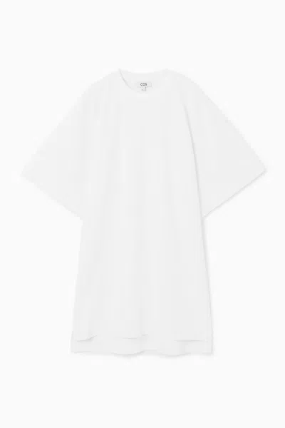 Cos Oversized Boxy T-shirt In White