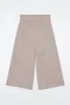 Cos Merino Wool Culottes In Beige
