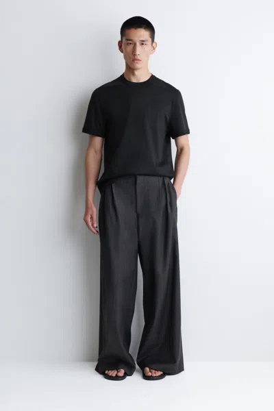 Cos Merino Wool Wide-leg Trousers