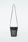 Cos Mini Bucket Bag - Mesh In Black