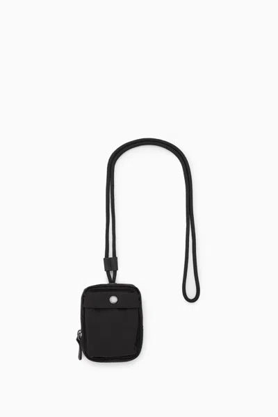 Cos Mini Crossbody Pouch - Nylon In Black