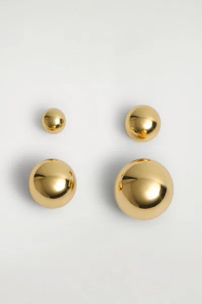 Cos Mismatched Bubble Stud Earring Set