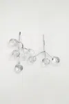 Cos Mismatched Cascading Glass Earrings