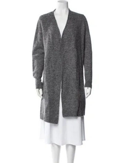 Pre-owned Cos Mohair Evening Jacket In Gray