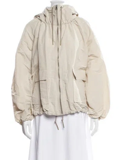 Pre-owned Cos Nylon Performance Jacket In Neutral