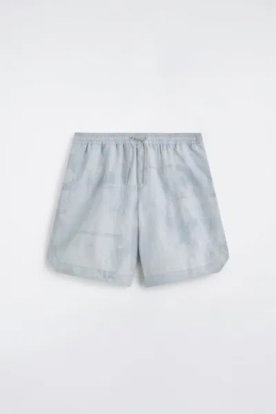 Cos Short De Bain Large En Nylon À Taille Ajustable In Blue