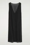 Cos Open-side Sheer Tunic