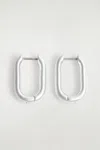 Cos Oval Hoop Earrings