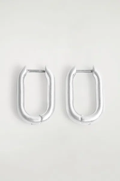 Cos Oval Hoop Earrings