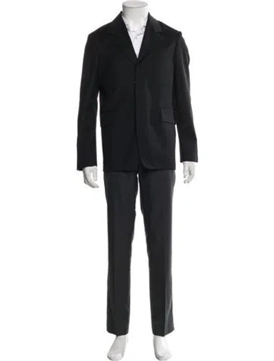 Pre-owned Cos Overcoat In Black