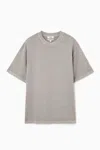 Cos The Super Slouch T-shirt In Grey