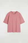 Cos Oversized T-shirt In Pink