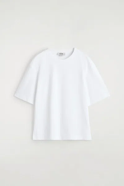 Cos Oversized T-shirt In White
